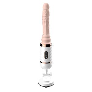 automatické vtláčanie a vibrujúce dildo