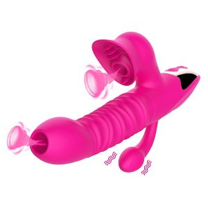 lízanie vibrátora sexuálna hračka